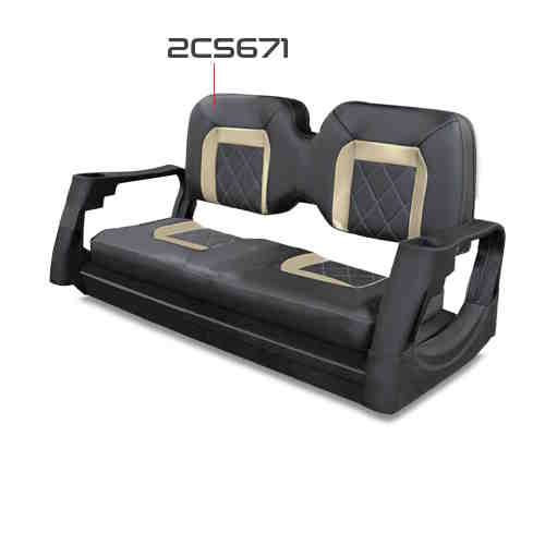 Picture of StarEV OEM 2CS671 Cushion - Ultimate Flip Back (BLACK with TAN) for SIRIUS Premium