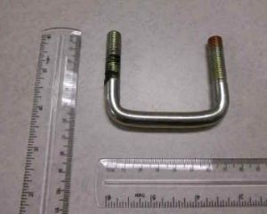 Picture of StarEV OEM 2LF003 Piece of U bolt M10 used on rear leaf spring of Classic. (Each car requires 4 pieces)